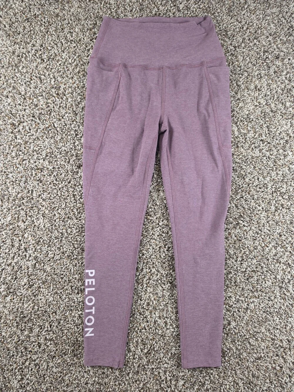 Beyond Yoga x Peloton Women size Small Leggings Activewear Pants Mauve Purple